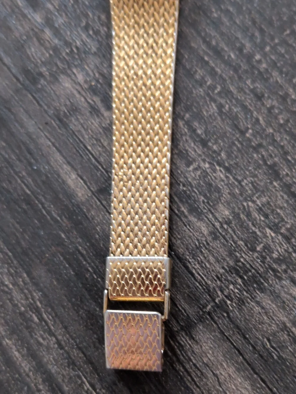 Vintage Seiko Women's Mesh Band Watch Gold Tone